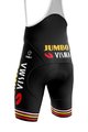 AGU Krótkie spodnie kolarskie z szelkami - JUMBO-VISMA TRIPLE VICTORY 2023 - czarny
