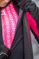 ALÉ Kolarska koszulka z długim rękawem - INTIMO CUBES LADY - różowy