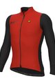 ALÉ Kolarska kurtka zimowa ze spodniami - FONDO 2.0 + WINTER - czerwony/czarny