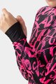 ALÉ Zimowa koszulka kolarska z długim rękawem - SOLID RIDE LADY WNT - czarny/różowy