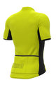 ALÉ Koszulka kolarska z krótkim rękawem - COLOR BLOCK - żółty