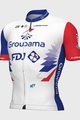 ALÉ Koszulka kolarska z krótkim rękawem - GROUPAMA FDJ 2022 - czerwony/niebieski/biały