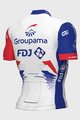 ALÉ Koszulka kolarska z krótkim rękawem - GROUPAMA FDJ 2022 - czerwony/niebieski/biały