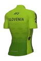 ALÉ Krótka koszulka kolarska i spodenki - SLOVENIA NATIONAL 22 - zielony/niebieski