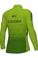 ALÉ Zimowa kolarska koszulka i spodnie - SLOVENIA NATIONAL 22 - niebieski/zielony