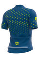 ALÉ Koszulka kolarska z krótkim rękawem - STARS - żółty/niebieski