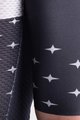 ALÉ Koszulka kolarska z krótkim rękawem - STARS - czarny/szary