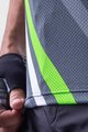 ALÉ Koszulka kolarska z krótkim rękawem - ARROW MTB - szary