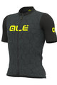 ALÉ Koszulka kolarska z krótkim rękawem - CROSS - czarny/żółty