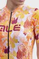 ALÉ Koszulka kolarska z krótkim rękawem - PR-R AMAZZONIA LADY - bordowy/czerwony/pomarańczowy/biały/żółty