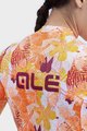 ALÉ Koszulka kolarska z krótkim rękawem - PR-R AMAZZONIA LADY - bordowy/czerwony/pomarańczowy/biały/żółty