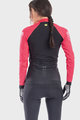 ALÉ Zimowa koszulka kolarska z długim rękawem - FUTURE RACE LADY WNT - różowy