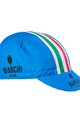 Bianchi Milano Czapka kolarska - NEON - niebieski