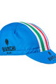 BIANCHI MILANO Czapka kolarska - NEON - niebieski
