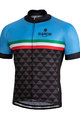 BIANCHI MILANO Koszulka kolarska z krótkim rękawem - CODIGORO - jasnoniebieski