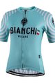 BIANCHI MILANO Koszulka kolarska z krótkim rękawem - ALTANA LADY - jasnoniebieski