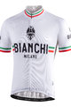 BIANCHI MILANO Koszulka kolarska z krótkim rękawem - ISALLE - biały