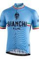 BIANCHI MILANO Koszulka kolarska z krótkim rękawem - ISALLE - niebieski