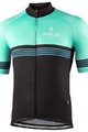 BIANCHI MILANO Koszulka kolarska z krótkim rękawem - PRIZZI - zielony/czarny
