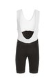 Biemme Krótkie spodnie kolarskie z szelkami - FLEX - czarny/biały