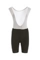 BIEMME Krótkie spodnie kolarskie z szelkami - FLEX LADY - biały/czarny