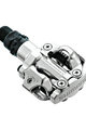 SHIMANO pedały - MTB M520 SPD - srebrny