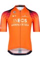 BIORACER Koszulka kolarska z krótkim rękawem - INEOS GRENADIERS 2023 ICON TRAINING - niebieski/pomarańczowy