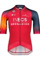 BIORACER Koszulka kolarska z krótkim rękawem - INEOS GRENADIERS 2023 EPIC RACE - czerwony/niebieski