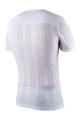 BIOTEX Kolarska koszulka z krótkim rękawem - WINDPROOF - biały