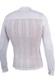 BIOTEX Kolarska koszulka z długim rękawem - WINDPROOF  - biały