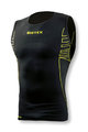 BIOTEX Kolarski bezrękawnik - SEAMLESS - czarny/żółty