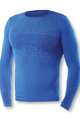 BIOTEX Kolarska koszulka z długim rękawem - CUBIC LONG - niebieski