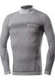 BIOTEX Kolarska koszulka z długim rękawem - 3D TURTLENECK - szary