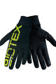 BIOTEX Kolarskie rękawiczki z długimi palcami - THERMAL TOUCH GEL - żółty/czarny