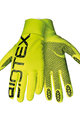 Biotex Kolarskie rękawiczki z długimi palcami - THERMAL TOUCH GEL - żółty/czarny