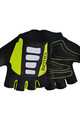 Biotex Kolarskie rękawiczki z krótkimi palcami - MESH RACE  - żółty/czarny