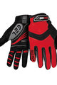 BIOTEX Kolarskie rękawiczki z długimi palcami - SUMMER - czarny/czerwony