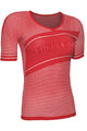 BIOTEX Kolarska koszulka z krótkim rękawem - POWERFLEX LADY - czerwony