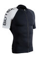 BIOTEX Koszulka kolarska z krótkim rękawem - ULTRA - biały/czarny