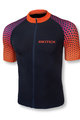 BIOTEX Koszulka kolarska z krótkim rękawem - SMART - pomarańczowy/czarny