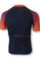 BIOTEX Koszulka kolarska z krótkim rękawem - SMART - pomarańczowy/czarny
