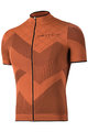 BIOTEX Koszulka kolarska z krótkim rękawem - SOFFIO - pomarańczowy