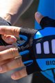 BIOTEX Kolarskie rękawiczki z krótkimi palcami - MESH RACE  - czarny/niebieski
