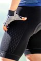 BIOTEX Krótkie spodnie kolarskie z szelkami - SOFFIO - czarny/szary