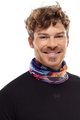 BUFF Komin kolarski - ECOSTRETCH MATTERHORN - fioletowy/niebieski/czerwony
