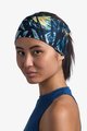 BUFF Opaska kolarska - COOLNET UV® WIDE - żółty/niebieski