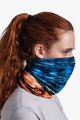 BUFF Komin kolarski - COOLNET UV® EDUR - pomarańczowy/niebieski