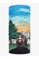BUFF Komin kolarski - ECOSTRETCH BEAR - zielony/niebieski/pomarańczowy