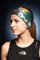 BUFF Opaska kolarska - COOLNET UV® BEAR - zielony/szary/pomarańczowy