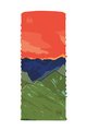 BUFF Komin kolarski - ECOSTRETCH PANORÁMA - czerwony/zielony/niebieski